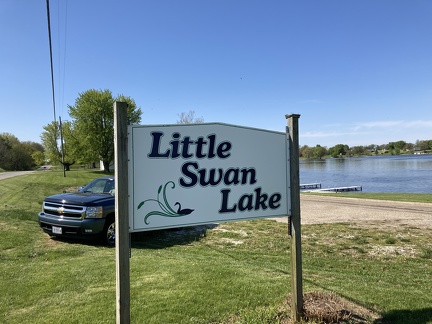 Little Swan Lake Sign
